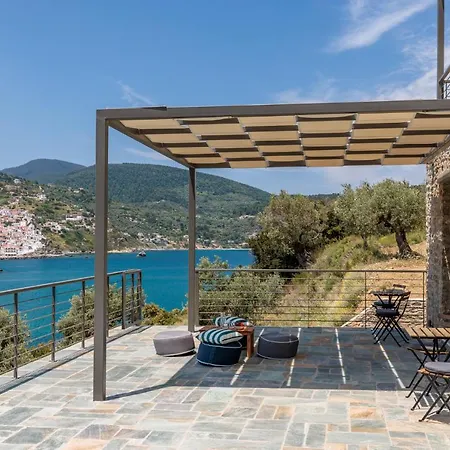 别墅 Pasithea Retreat 斯科派洛斯