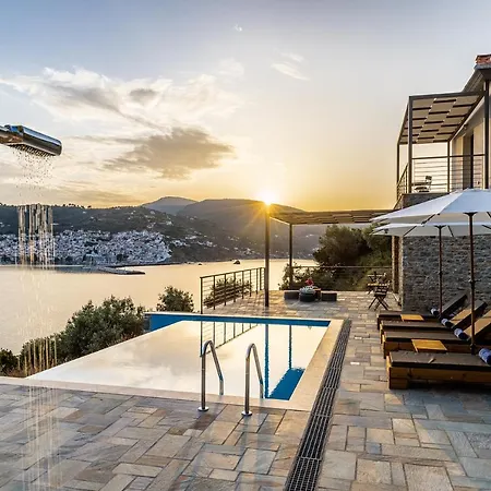 Pasithea Retreat - Privacy & Harbor Views Σκόπελος