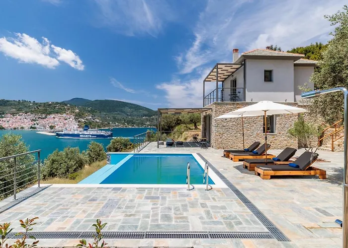 Villa Pasithea Retreat Szkópelosz